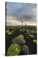 Lighthouse Faro De Fuencaliente, Island La Palma, Canary Islands, Spain-Rainer Mirau-Stretched Canvas