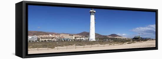 Lighthouse Faro De Jandia at Jandia, Fuerteventura, Canary Islands, Spain-null-Framed Stretched Canvas