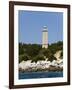 Lighthouse, Fiskardo, Kefalonia (Cephalonia), Ionian Islands, Greek Islands, Greece-R H Productions-Framed Photographic Print