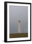 Lighthouse Gardskagi, Reykjanes Peninsula, South West Iceland-Julia Wellner-Framed Photographic Print