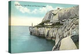 Lighthouse, Gibraltar-null-Stretched Canvas
