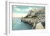 Lighthouse, Gibraltar-null-Framed Art Print