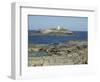 Lighthouse, Godrevy Point, Cornwall, England, United Kingdom, Europe-Hunter David-Framed Photographic Print