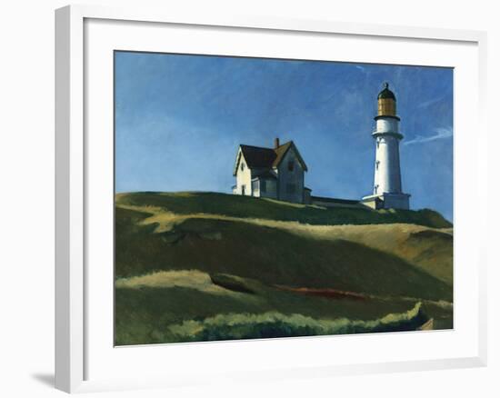 Lighthouse Hill, 1927-Edward Hopper-Framed Giclee Print