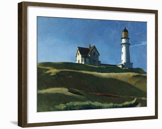 Lighthouse Hill, 1927-Edward Hopper-Framed Giclee Print