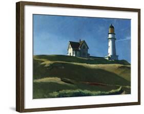 Lighthouse Hill, 1927-Edward Hopper-Framed Giclee Print