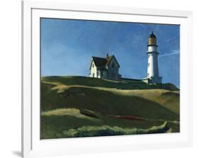 Lighthouse Hill, 1927-Edward Hopper-Framed Giclee Print