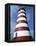 Lighthouse, Hopetown, Abaco, Bahamas, West Indies, Central America-Ethel Davies-Framed Stretched Canvas