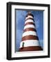 Lighthouse, Hopetown, Abaco, Bahamas, West Indies, Central America-Ethel Davies-Framed Photographic Print