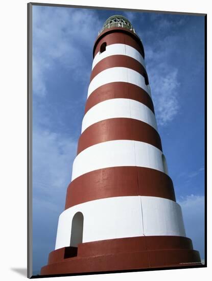 Lighthouse, Hopetown, Abaco, Bahamas, West Indies, Central America-Ethel Davies-Mounted Photographic Print