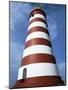 Lighthouse, Hopetown, Abaco, Bahamas, West Indies, Central America-Ethel Davies-Mounted Photographic Print