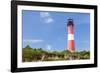 Lighthouse, Hornum, Sylt, Nordfriesland, Schleswig Holstein, Germany, Europe-Markus Lange-Framed Photographic Print