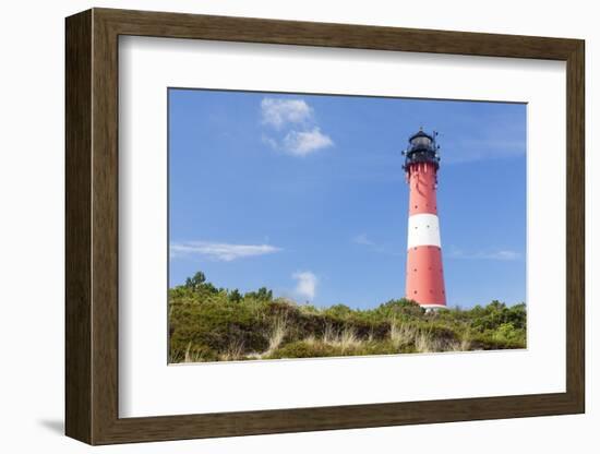 Lighthouse, Hornum, Sylt, Nordfriesland, Schleswig Holstein, Germany, Europe-Markus Lange-Framed Photographic Print