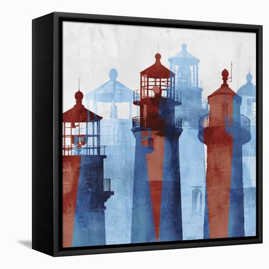 Lighthouse I-Edward Selkirk-Framed Stretched Canvas