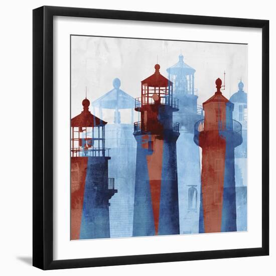 Lighthouse I-Edward Selkirk-Framed Art Print