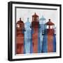 Lighthouse II-Edward Selkirk-Framed Art Print