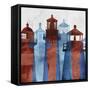 Lighthouse II-Edward Selkirk-Framed Stretched Canvas