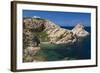 Lighthouse, Ile De La Pietra Islant, Ile Rousse, Corsica, France-Walter Bibikow-Framed Photographic Print