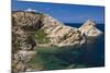 Lighthouse, Ile De La Pietra Islant, Ile Rousse, Corsica, France-Walter Bibikow-Mounted Photographic Print