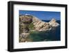 Lighthouse, Ile De La Pietra Islant, Ile Rousse, Corsica, France-Walter Bibikow-Framed Photographic Print