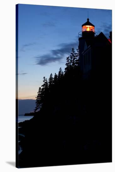 Lighthouse in Acadia National Park, Maine-Paul Souders-Stretched Canvas