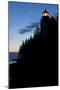 Lighthouse in Acadia National Park, Maine-Paul Souders-Mounted Photographic Print