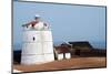 Lighthouse in Aguada Fort,Located near Sinquerim Beach,Goa,Portuguese India-kaetana-Mounted Photographic Print