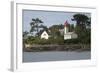 Lighthouse in Brittany, near Benodet. 2009-Gilles Targat-Framed Photographic Print