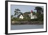 Lighthouse in Brittany, near Benodet. 2009-Gilles Targat-Framed Photographic Print