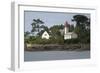 Lighthouse in Brittany, near Benodet. 2009-Gilles Targat-Framed Photographic Print