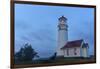 Lighthouse in Evening Light at Cape Blanco State Park, Oregon, USA-Chuck Haney-Framed Photographic Print