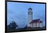 Lighthouse in Evening Light at Cape Blanco State Park, Oregon, USA-Chuck Haney-Framed Photographic Print