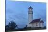 Lighthouse in Evening Light at Cape Blanco State Park, Oregon, USA-Chuck Haney-Stretched Canvas