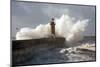 Lighthouse in Foz of Douro, Portugal-jpcasais-Mounted Photographic Print