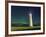 Lighthouse In Iceland With The Northern Lights Swrapping Around-Joe Azure-Framed Photographic Print