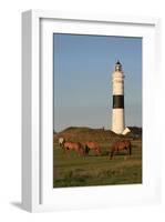 Lighthouse in Kampen, Sylt, Schleswig Holstein, Germany-null-Framed Art Print