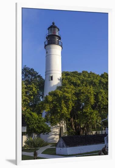 Lighthouse in Key West Florida, USA-Chuck Haney-Framed Photographic Print