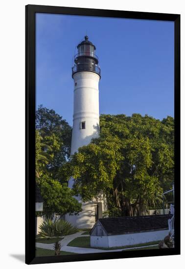 Lighthouse in Key West Florida, USA-Chuck Haney-Framed Photographic Print