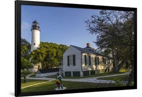 Lighthouse in Key West Florida, USA-Chuck Haney-Framed Photographic Print