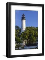 Lighthouse in Key West Florida, USA-Chuck Haney-Framed Photographic Print