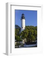 Lighthouse in Key West Florida, USA-Chuck Haney-Framed Photographic Print