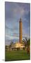 Lighthouse in Maspalomas, Gran Canaria, Canary Islands, Spain-Rainer Mirau-Mounted Photographic Print