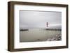 Lighthouse in Podersdorf Am See, Lake Neusiedl, Burgenland, Austria-Gerhard Wild-Framed Photographic Print