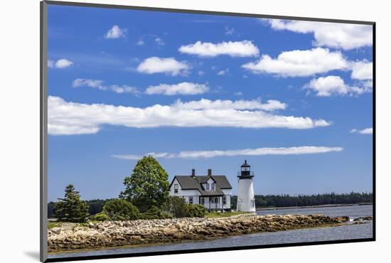 Lighthouse in Prospect Harbor, Maine, USA-Chuck Haney-Mounted Photographic Print