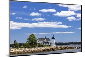 Lighthouse in Prospect Harbor, Maine, USA-Chuck Haney-Mounted Photographic Print