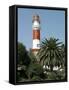 Lighthouse in Swakopmund Was Constructed in 1902, But its Height Was Almost Doubled in 1910-Nigel Pavitt-Framed Stretched Canvas