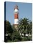 Lighthouse in Swakopmund Was Constructed in 1902, But its Height Was Almost Doubled in 1910-Nigel Pavitt-Stretched Canvas