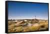 Lighthouse in the Dunes, Amrum Island, Northern Frisia, Schleswig-Holstein, Germany-Sabine Lubenow-Framed Stretched Canvas