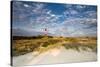 Lighthouse in the Dunes, Amrum Island, Northern Frisia, Schleswig-Holstein, Germany-Sabine Lubenow-Stretched Canvas