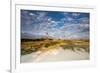 Lighthouse in the Dunes, Amrum Island, Northern Frisia, Schleswig-Holstein, Germany-Sabine Lubenow-Framed Photographic Print